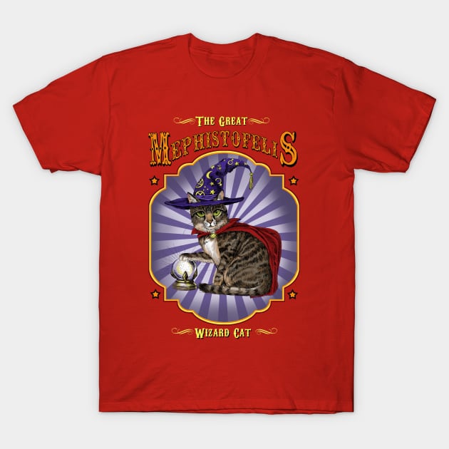 The Great Wizard Cat T-Shirt by Redilion